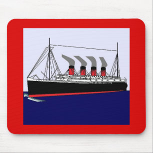 Paquebot France 1912 Mousepad