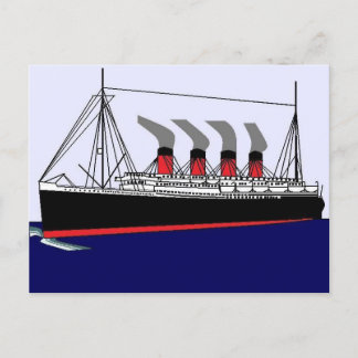 Paquebot France 1912 Postcard