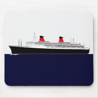 Paquebot France Mouse Pad