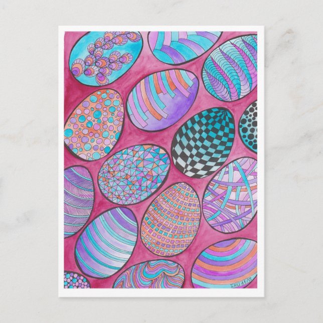 Pâques GraphiZen Postcard (Front)