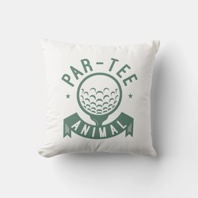 Par-Tee Animal Cushion (Front)