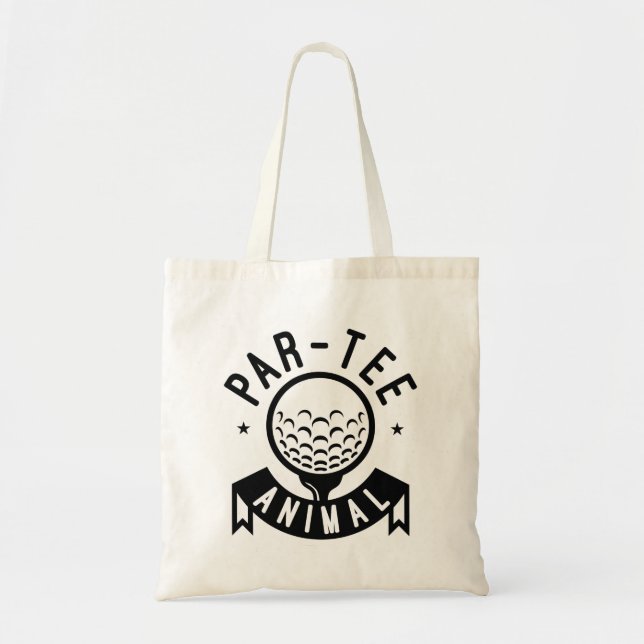 Par-Tee Animal Tote Bag (Front)