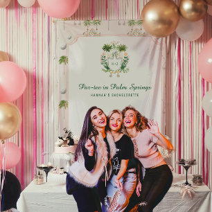 Par-Tee Before The Tee   Photo Booth Backdrop Tapestry