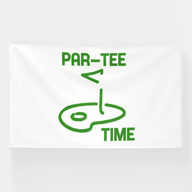 Par Tee Time Banner (Horizontal)