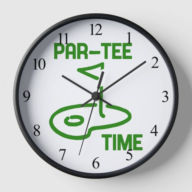Par Tee Time Clock (Front)