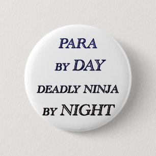 PARA BY DAY 6 CM ROUND BADGE