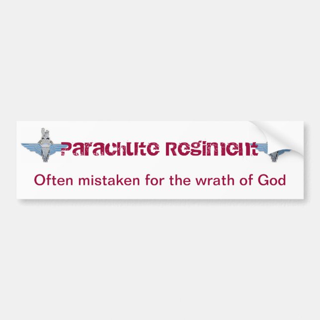 PARA-LAPEL, PARA-LAPEL, Often mistaken for the ... Bumper Sticker (Front)