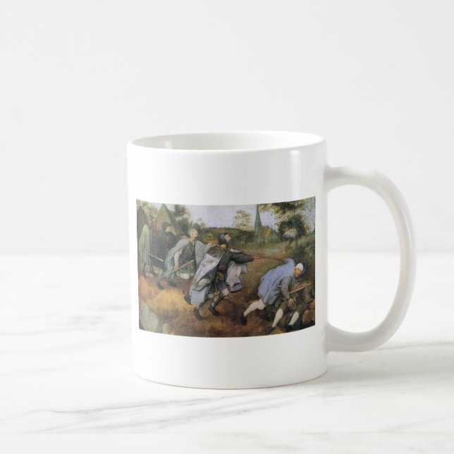 Parable of the Blind by Pieter Bruegel the Elder Coffee Mug (Right)