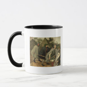 Parable of the Blind, detail of three blind Mug