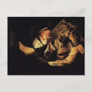 Parable of the Rich Man Postcard