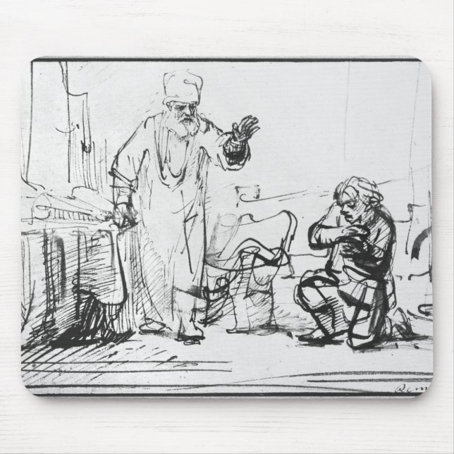 Parable of the ruthless creditor mouse pad (Front)