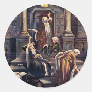 Parable of the Ten Virgins Classic Round Sticker