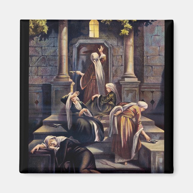 Parable of the Ten Virgins Magnet (Front)