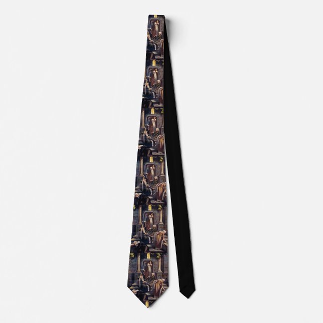 Parable of the Ten Virgins Tie (Front)
