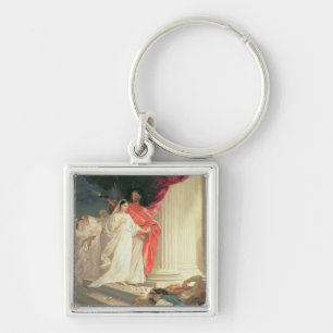 Parable of the Wise and Foolish Virgins, 1886 Key Ring