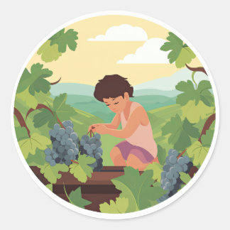 Parable of the Workers in the Vineyard Stickers
