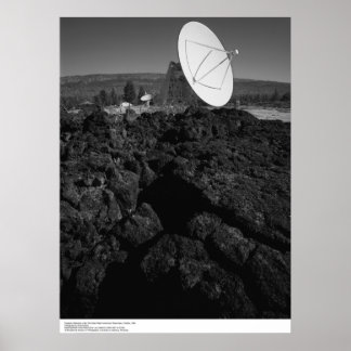 Parabolic Reflectors of the Hat Creek Radio, 1964 Poster