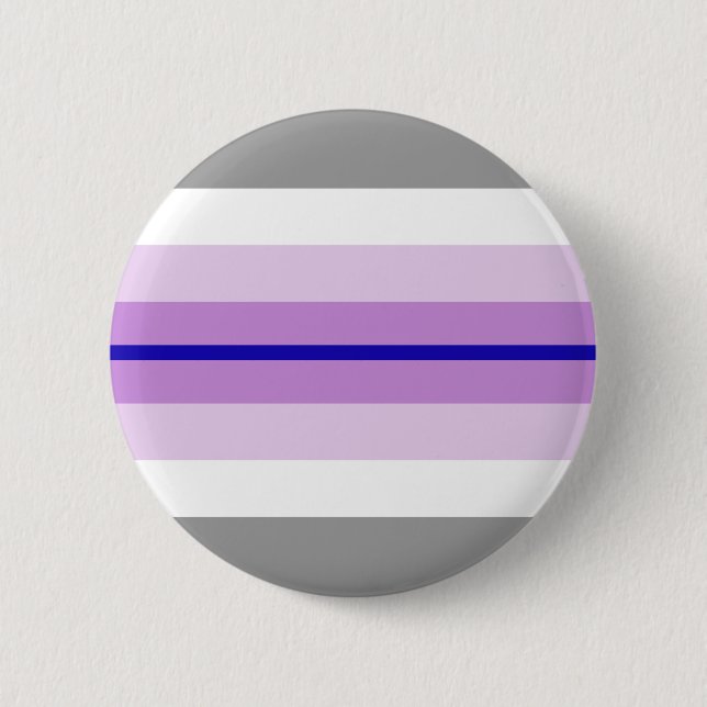 Paraboy Pride Flag  6 Cm Round Badge (Front)