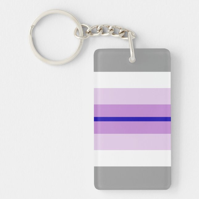 paraboy pride flag key ring (Front)