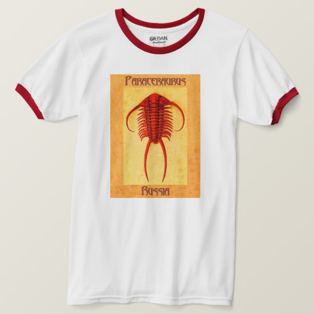 Paraceraurus fossil trilobite T-Shirt (Design Front)