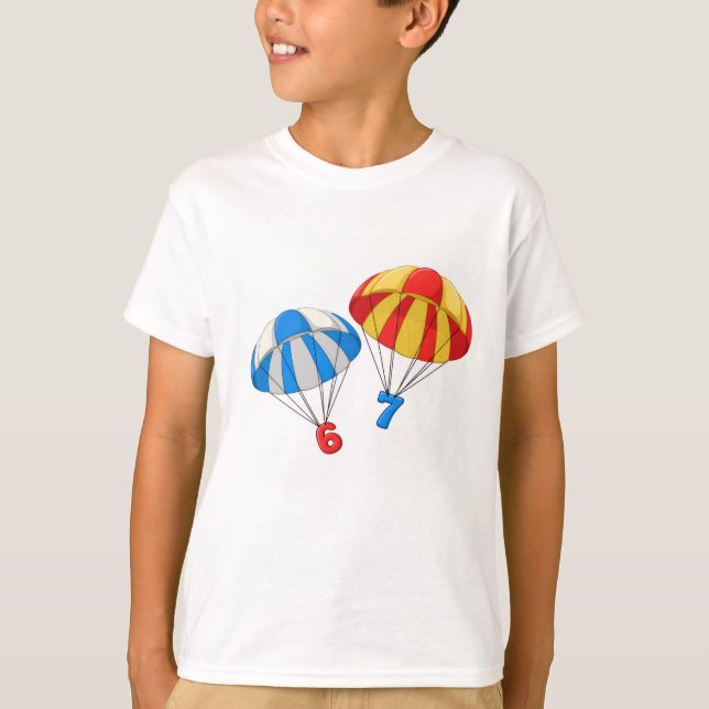Parachute 6 7 T-Shirt (Front)