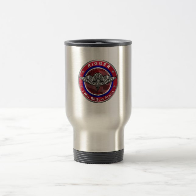 Parachute Rigger-Amazing Airborne Soldiers Travel Mug (Center)