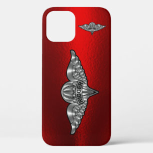 Parachute Rigger Customised Wings iPhone 12 Case
