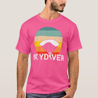 Parachute Skydiver Extreme Sport Skydiving T-Shirt