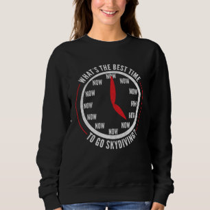 Parachute Skydiver Skydiving Sweatshirt