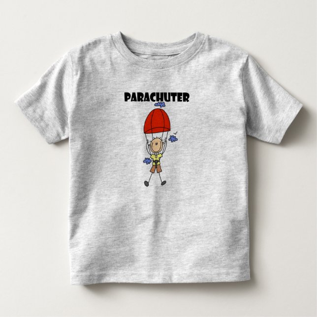 Parachuter Toddler T-Shirt (Front)