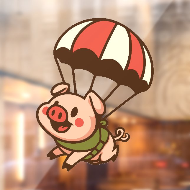 Parachuting pig (Sheet 2)