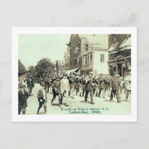 Parade, Butler, New Jersey Vintage Postcard