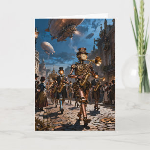 Parade of the Automatons Birthday Card