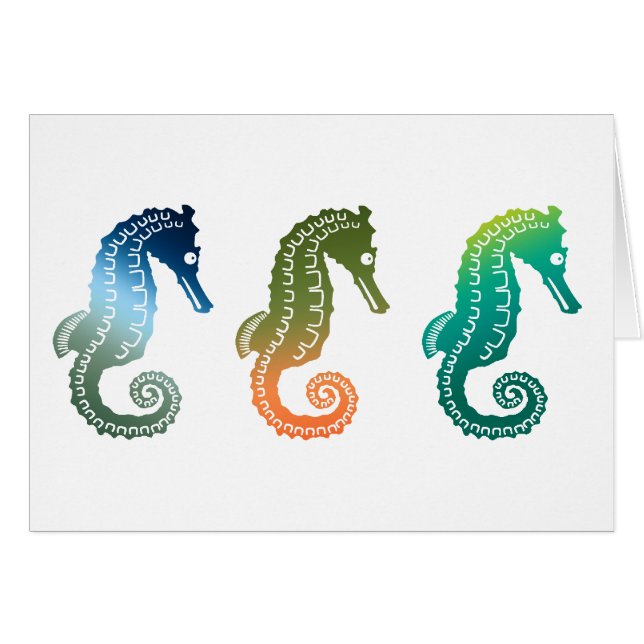 Parade of Tropical Seahorses (Front Horizontal)