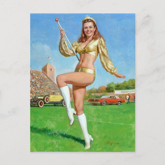 Parade Queen Postcard (Front)