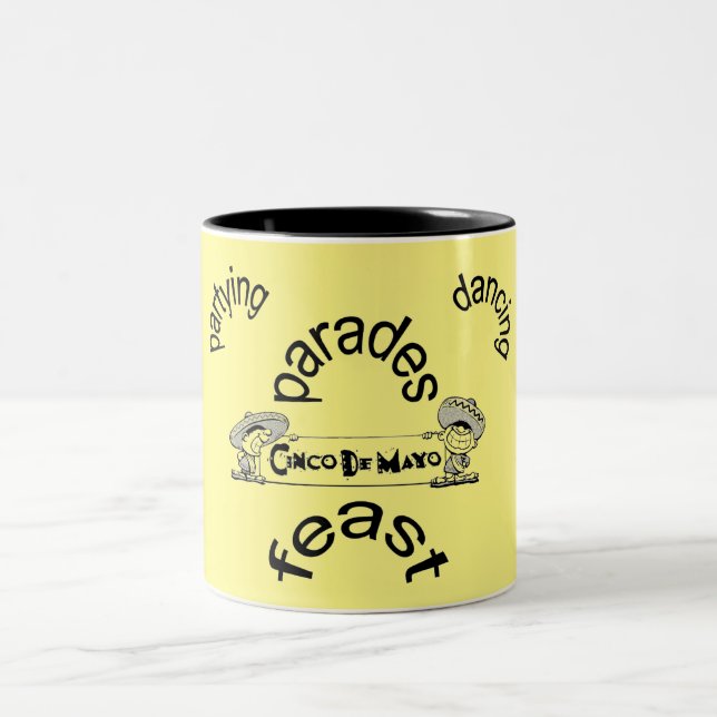 Parades- Two-Tone Coffee Mug (Center)