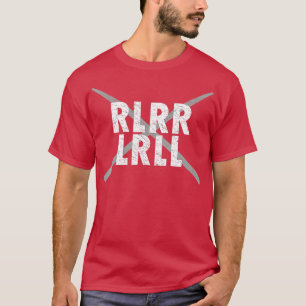 Paradiddle Drumsticks Funny Drummer Percussionist T-Shirt