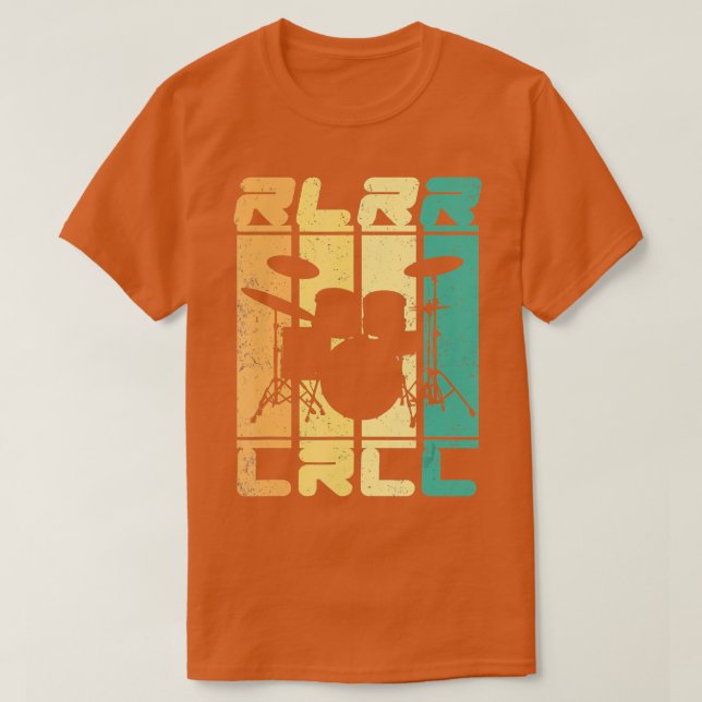 Paradiddle Marching Drummer  T-Shirt (Design Front)
