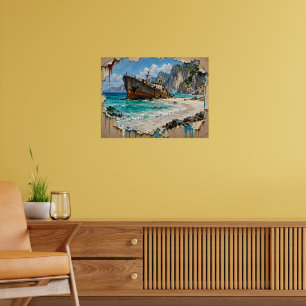 Paradise and Rust Poster