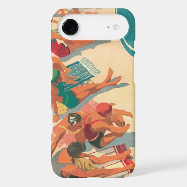Paradise Beach Club Case-Mate iPhone Case (Back)