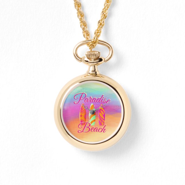 Paradise Beach Surfboards Watch (Front)