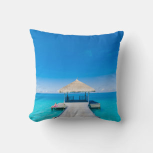 Paradise Beach Tropical Resort, Maldives Cushion