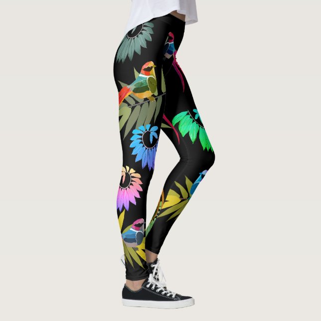 Paradise Bird Leggings (Right)