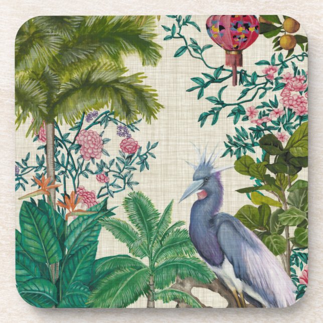 Paradise Chinoiserie Coaster (Front)