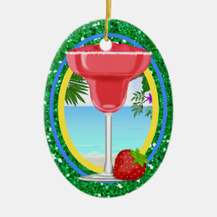 Paradise Cocktail Ceramic Tree Decoration