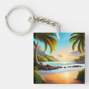 Paradise Cove Key Ring