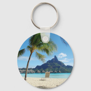 Paradise Does Exist Key Ring