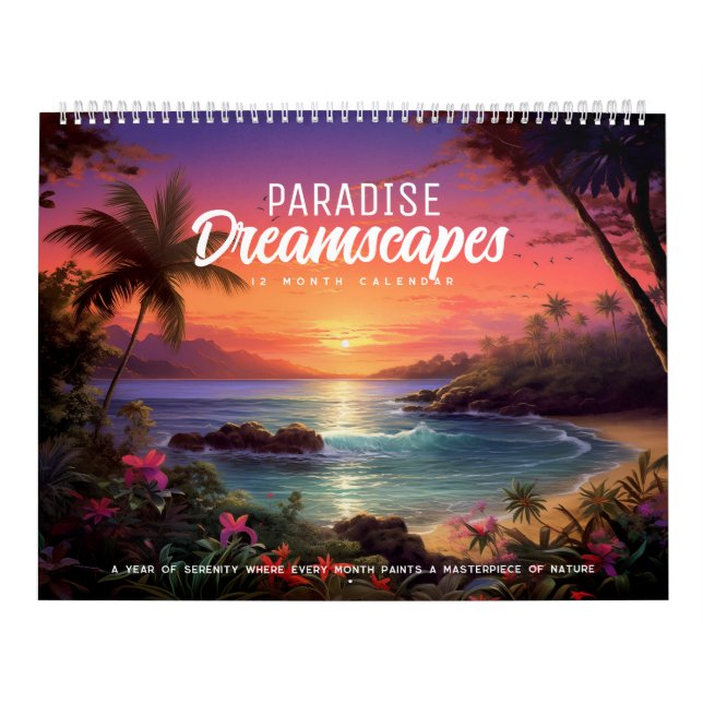 Paradise Dreamscapes Calendar (Cover)