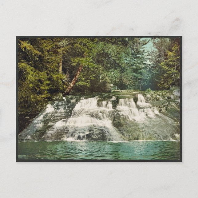 Paradise Falls, Pocono Mountains, Pennsylvania rar Postcard (Front)