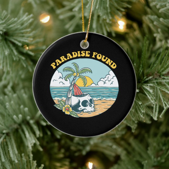 PARADISE FOUND CERAMIC TREE DECORATION (Tree)